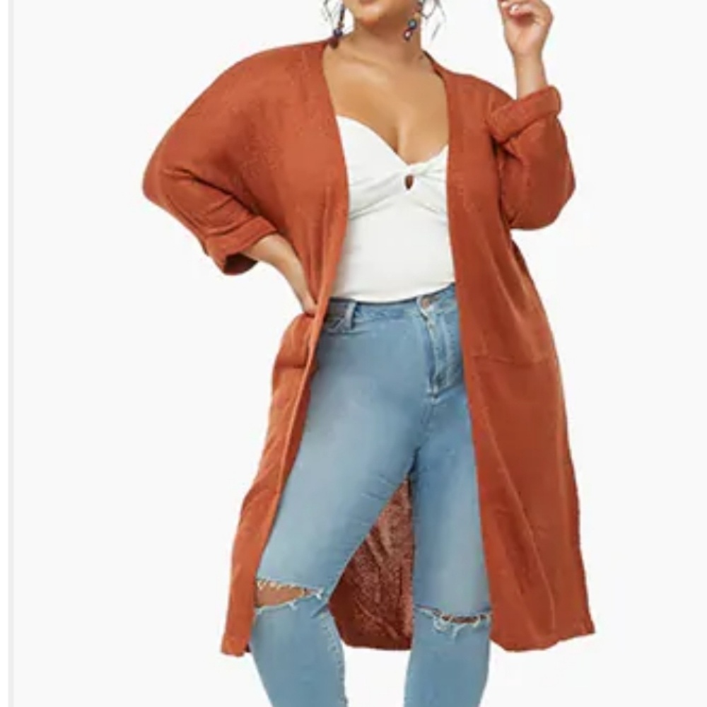 Forever 21+ duster cardigan